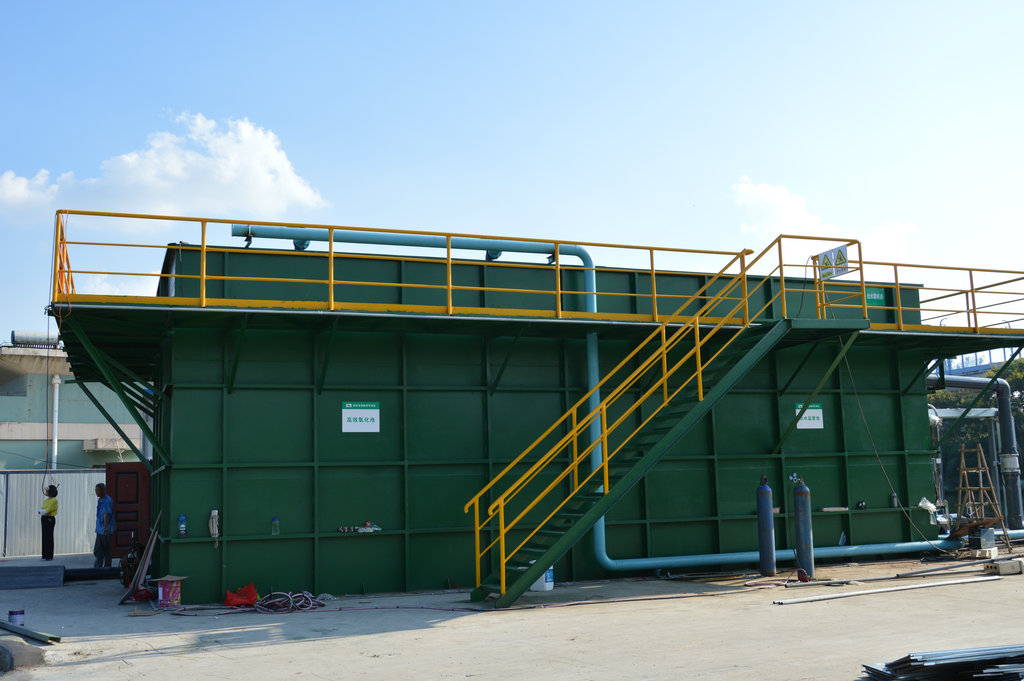 空港湖头桥泵站4000吨水处理设备
