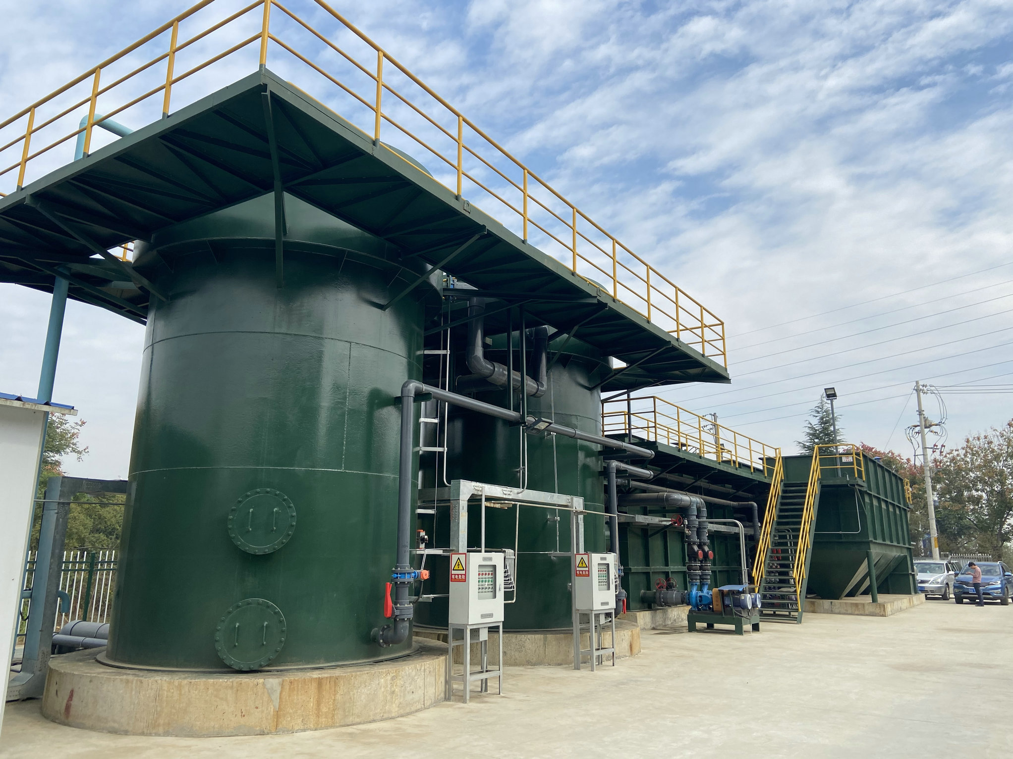 云龙路泵站2000吨水处理设备